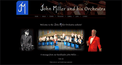 Desktop Screenshot of johnmillerorchestra.com